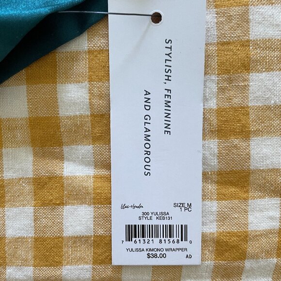 Lilac+London Floral Kimono Wrap/Robe | Size M - Picture 2 of 4